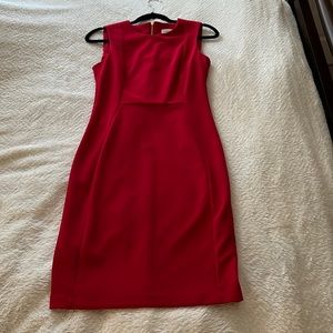 Calvin Klein Red Dress